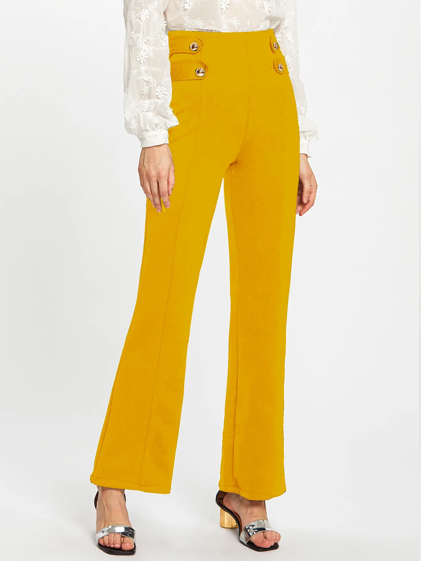 Women Streetwear Solid High Waist Wide Leg Pants Autumn Elegant Casual Long Pants Flat Full Length Pants Party Night Trousers
Women Streetwear Solid High Waist Wide Leg Pants Autumn Elegant Casual Long Pants Flat Full Length Pants Party Night Trousers