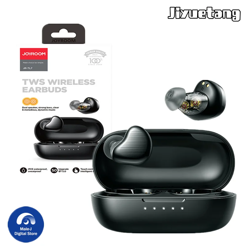 Jiyuetang TL7 wireless bluetooth-compatible headphones dual-motion coil true noise reduction high-definition stereo earbuds
Jiyuetang TL7 wireless bluetooth-compatible headphones dual-motion coil true noise reduction high-definition stereo earbuds
