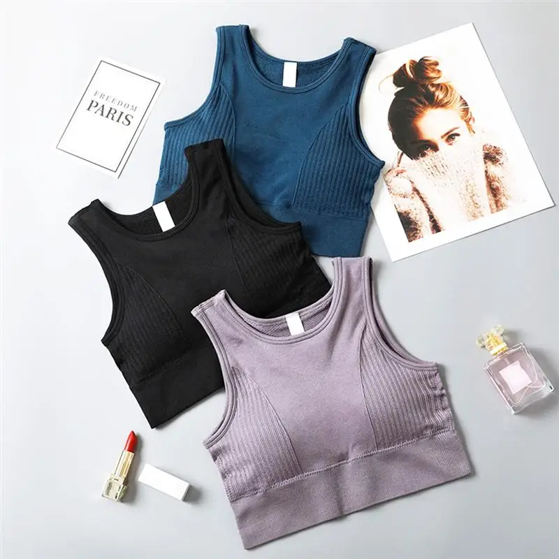 Women Sports Vest Shockproof Gather Sports Bra Underwear Breathable Yoga Suit Wear Fitness Beautiful Vest for Ladies Girls
Women Sports Vest Shockproof Gather Sports Bra Underwear Breathable Yoga Suit Wear Fitness Beautiful Vest for Ladies Girls