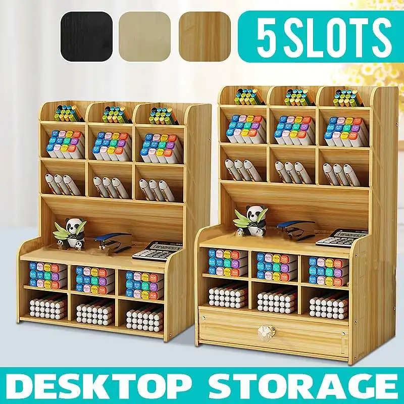 Pen Holders Wooden ABS Desktop Pencil Box Stationery Organizer Accessories Office Supplies School Student Documents Notepads
Pen Holders Wooden ABS Desktop Pencil Box Stationery Organizer Accessories Office Supplies School Student Documents Notepads