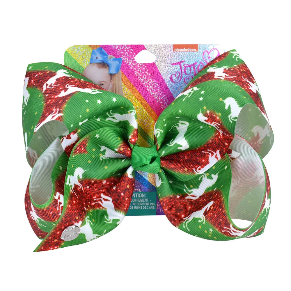 10 piece 8" Siwa Bows Boutique Rainbow Hairpin Print Mermaid Unicorn Grosgrain Ribbon Bow With Clips Hair Accessories 
10 piece 8" Siwa Bows Boutique Rainbow Hairpin Print Mermaid Unicorn Grosgrain Ribbon Bow With Clips Hair Accessories