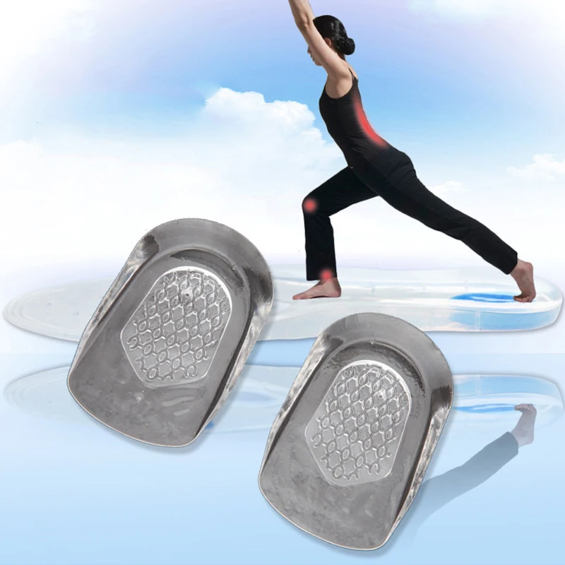 1 Pair Silicone Gel Insoles Back Pad Heel Cup For Calcaneal Pain Relief Health Feet Care Support Feet Cushion Silicone Foot Pads
1 Pair Silicone Gel Insoles Back Pad Heel Cup For Calcaneal Pain Relief Health Feet Care Support Feet Cushion Silicone Foot Pads