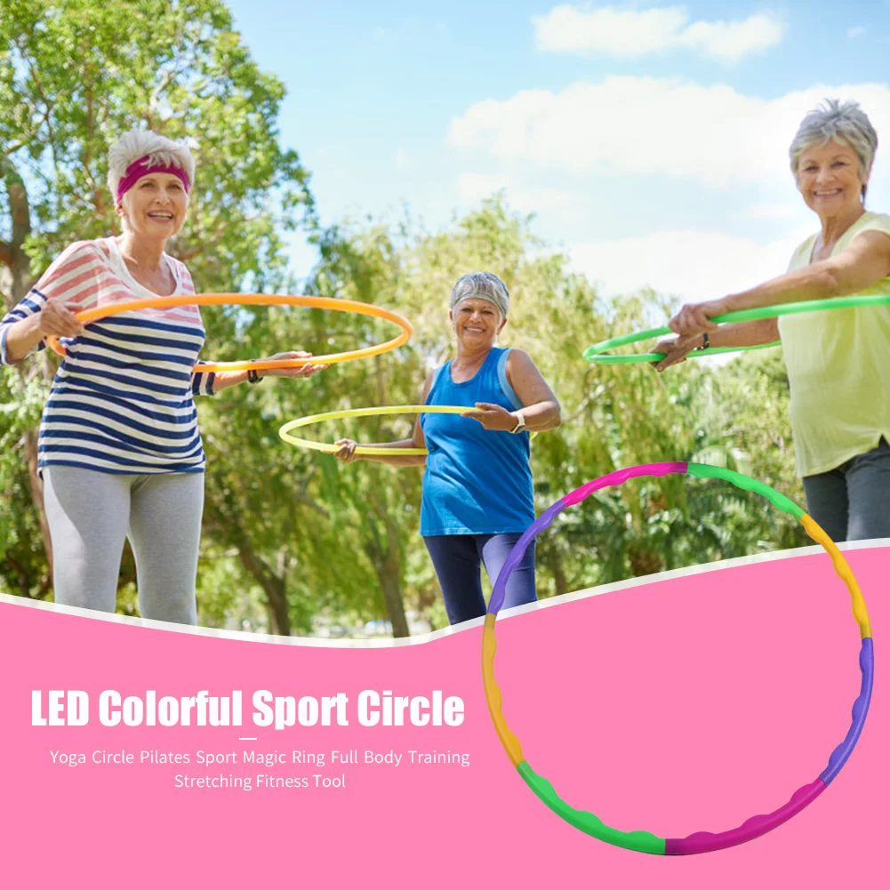 7/8 Tubes Detachable Pilates Yoga Waist Exercise Slimming Sports Hoops Body Building Massage Gymnastics Loss Weight Hoop
7/8 Tubes Detachable Pilates Yoga Waist Exercise Slimming Sports Hoops Body Building Massage Gymnastics Loss Weight Hoop
