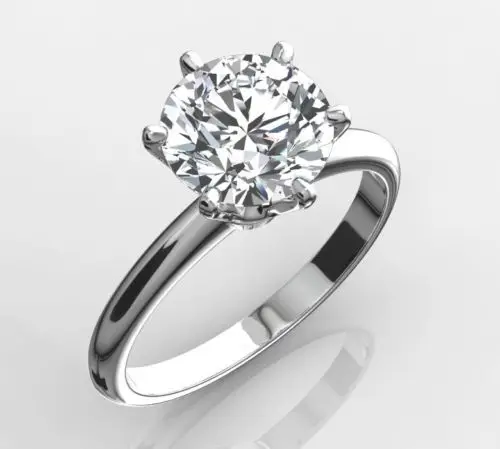 

Классический Шесть Когти Кольца на палец для женщин изумруд 925 стерлингового серебра 2ct бриллиант обручальное кольцо юбилей ювелирные изде...