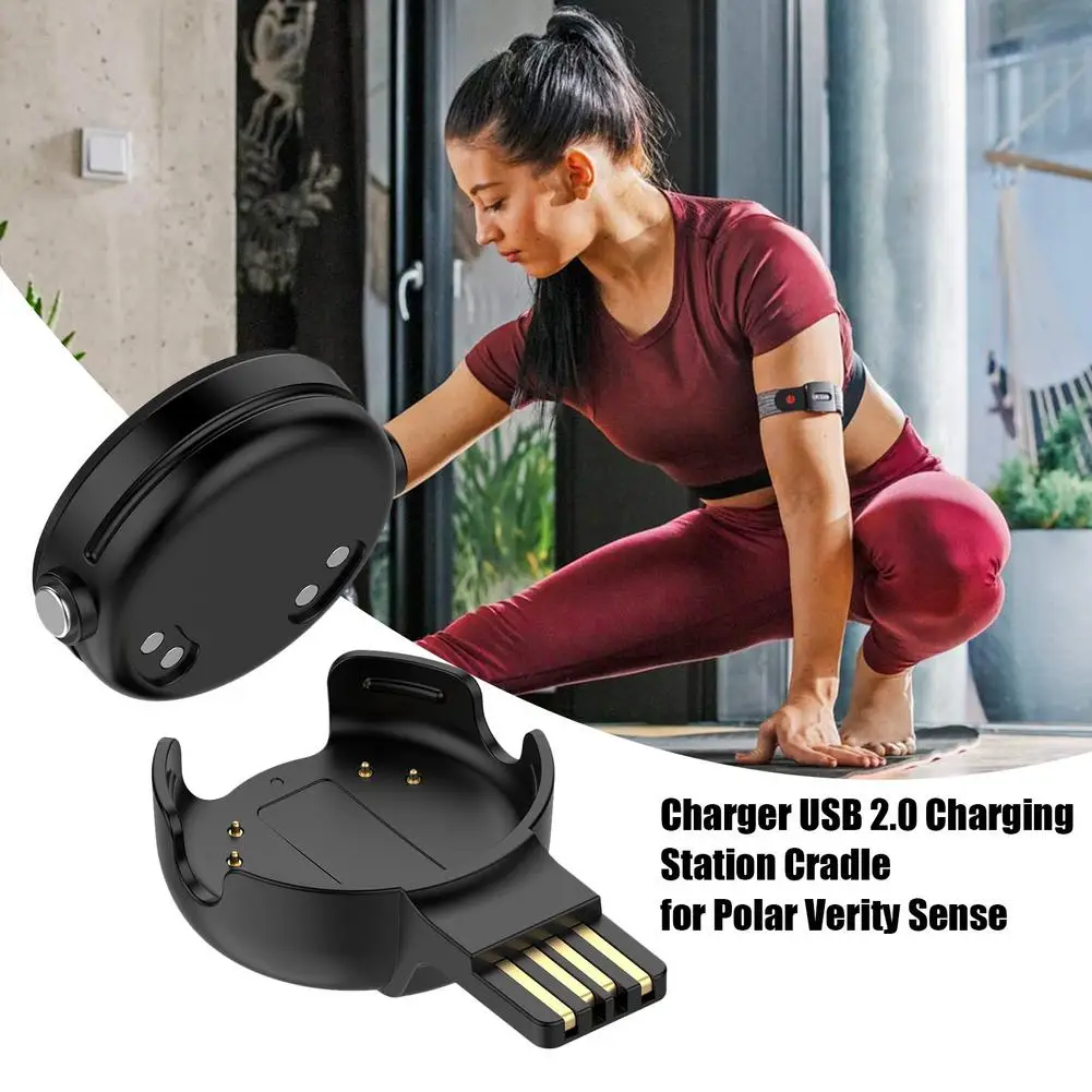 Charger USB 2.0 Built-in Upgraded Magnetic Charging Station Cradle Fast For Polar Verity Sense Optical Heart Rate Sensor
Charger USB 2.0 Built-in Upgraded Magnetic Charging Station Cradle Fast For Polar Verity Sense Optical Heart Rate Sensor