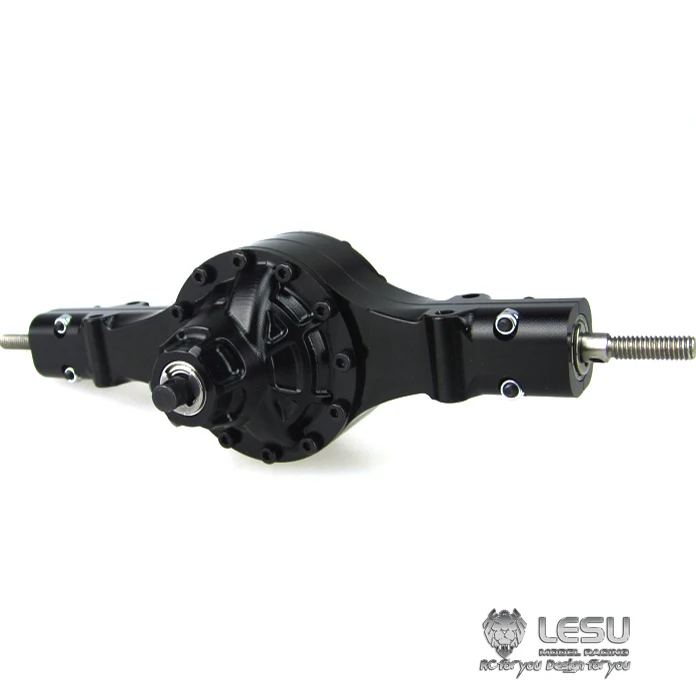 IMG LESU 1/14 дифференциальный металлический задний мост для грузовика с