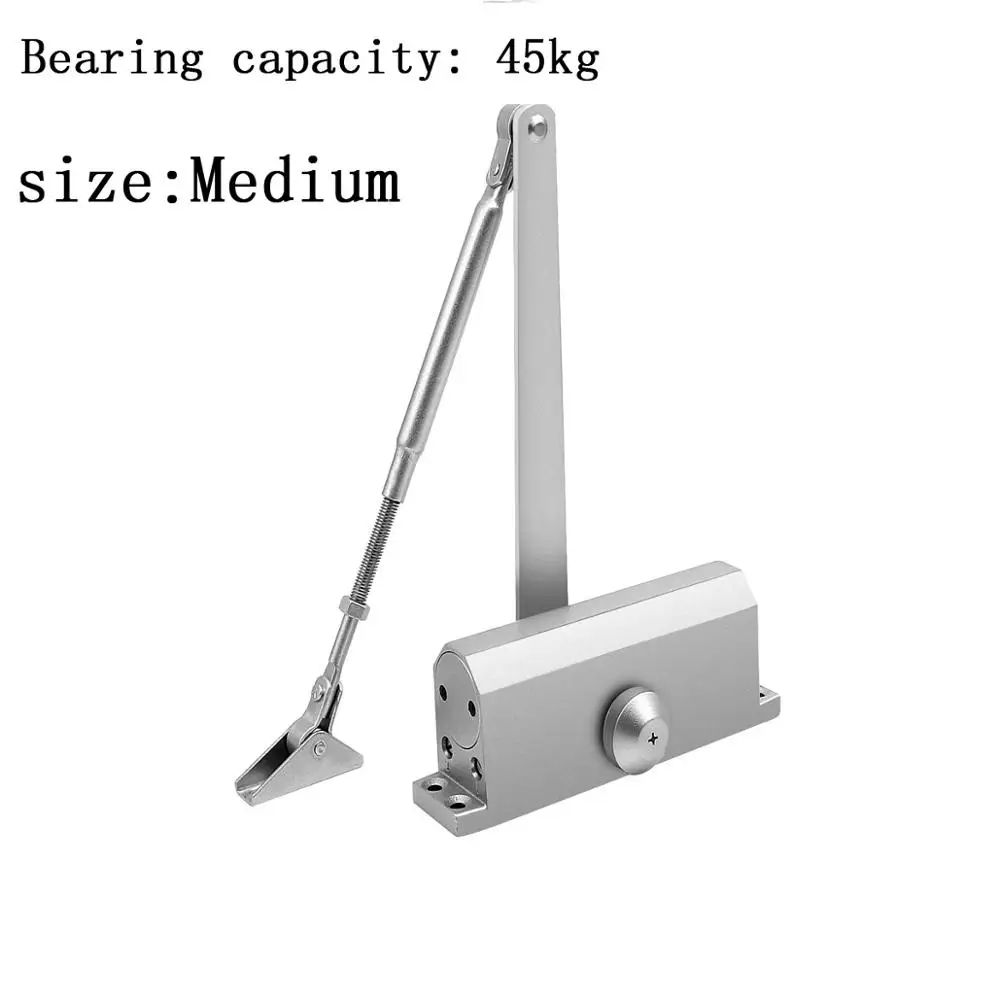 Fire door hydraulic buffer door closer load bearing 45kg, strong and firm, adjustable strength, protective frame, door hard
Fire door hydraulic buffer door closer load bearing 45kg, strong and firm, adjustable strength, protective frame, door hard
