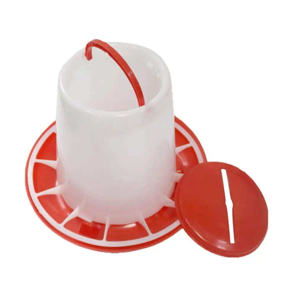 1Pc 6KG Chicken Drinker/Feeder Rooster Hen Drinking Kettle Feeding Device Farm Animal Poultry Feeding Watering Supplies
1Pc 6KG Chicken Drinker/Feeder Rooster Hen Drinking Kettle Feeding Device Farm Animal Poultry Feeding Watering Supplies