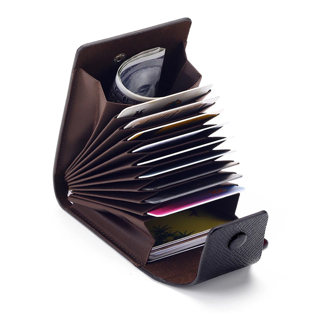 Men Credit Card Holder Leather Purse for Cards Case Wallet for Credit ID Bank Card Holder Women Cardholder pasjeshouder mannen