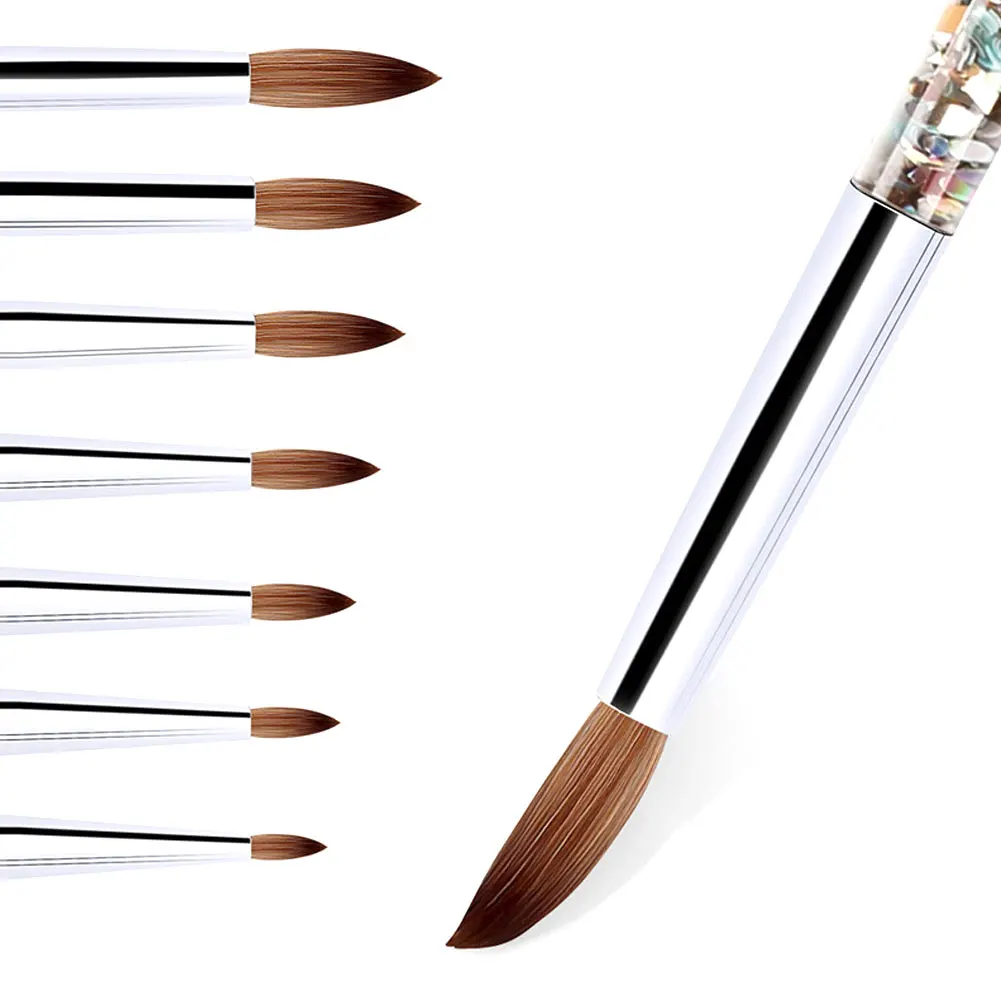 7PCS Crystal Acrylic Nail Art Brush UV Gel Carving Pen Brush Liquid Powder DIY Drawing Liquid Glitter Handle Painting Liner Pen
7PCS Crystal Acrylic Nail Art Brush UV Gel Carving Pen Brush Liquid Powder DIY Drawing Liquid Glitter Handle Painting Liner Pen
