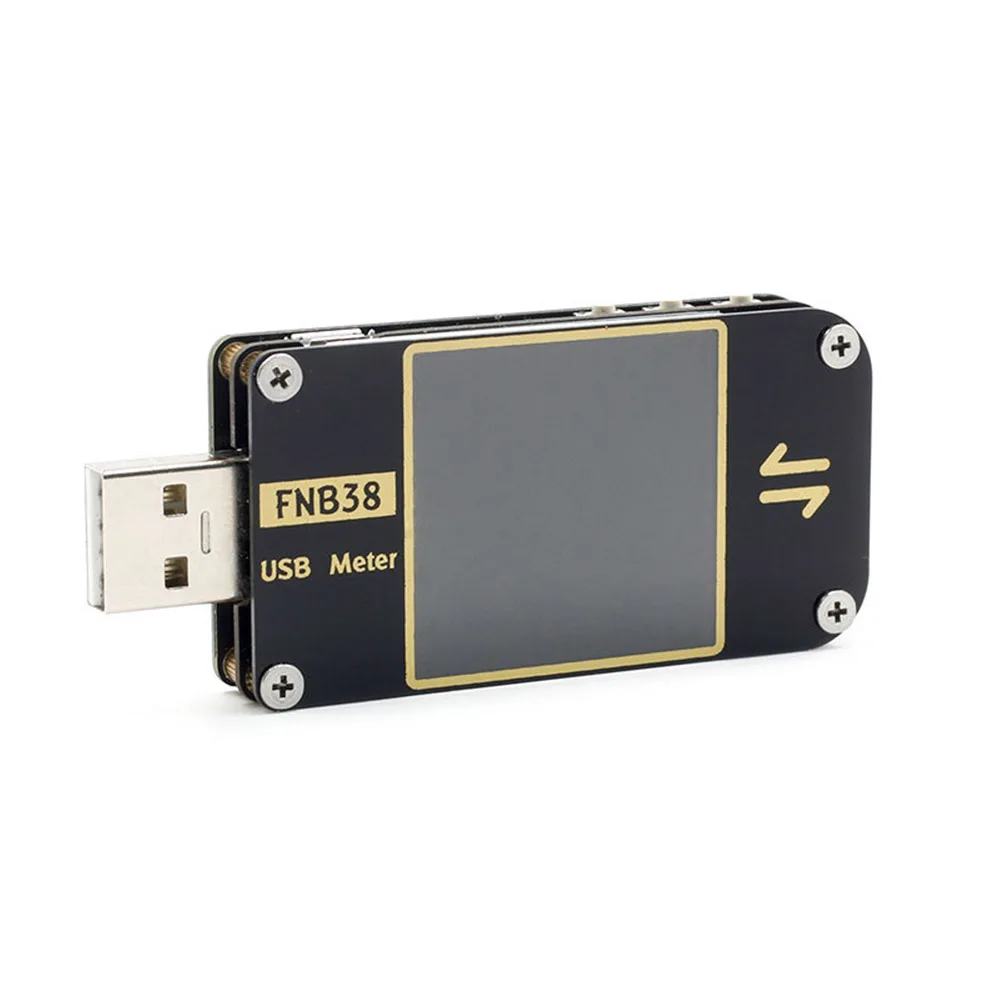 Измеритель тока и напряжения FNB38, USB-тестер, TFT ЖК-дисплей, высокое разрешение, QC4 PD3.0 2,0 PPS, инструмент тестирования Емкости с протоколом быстро... 
Измеритель тока и напряжения FNB38, USB-тестер, TFT ЖК-дисплей, высокое разрешение, QC4 PD3.0 2,0 PPS, инструмент тестирования Емкости с протоколом быстро...