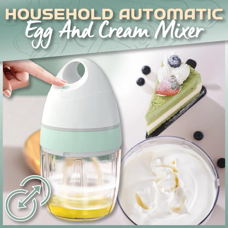 Mini Household Convenience Automatic Egg Whisk And Cream Mixer Milk Frother For Home Kitchen XH8Z
Mini Household Convenience Automatic Egg Whisk And Cream Mixer Milk Frother For Home Kitchen XH8Z