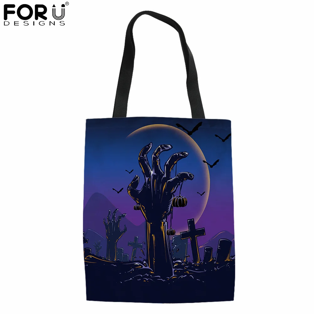 FORUDESIGNS Хэллоуин, ужас, кладбище, зомби, ручной дизайн, Женская Холщовая Сумка через плечо, уличная ручка для девочек, сумки для покупок, подар...
FORUDESIGNS Хэллоуин, ужас, кладбище, зомби, ручной дизайн, Женская Холщовая Сумка через плечо, уличная ручка для девочек, сумки для покупок, подар...