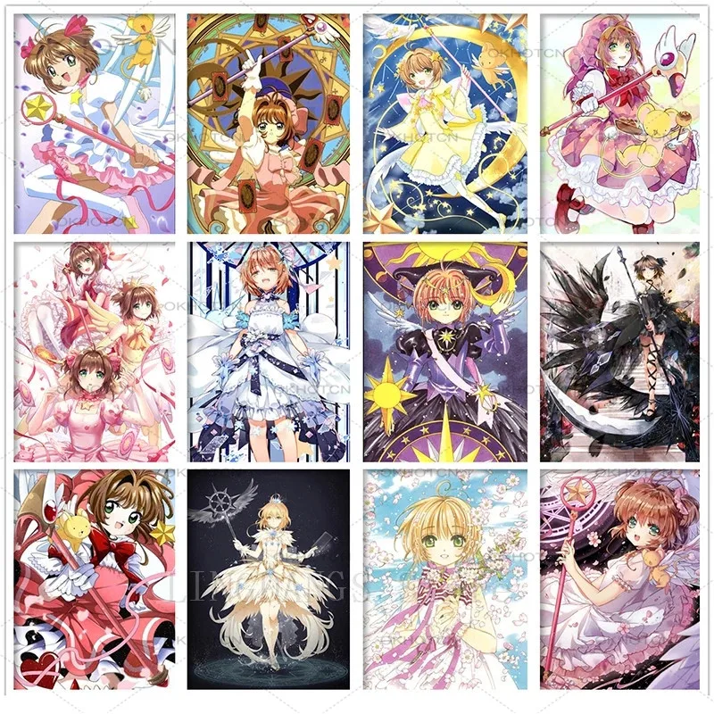 5D Diy Diamond Painting Card Captor Sakura Kinomoto Anime Diamond Mosaic Cartoon Girl Embroidery Cross Stitch Home Decor Gift 
5D Diy Diamond Painting Card Captor Sakura Kinomoto Anime Diamond Mosaic Cartoon Girl Embroidery Cross Stitch Home Decor Gift