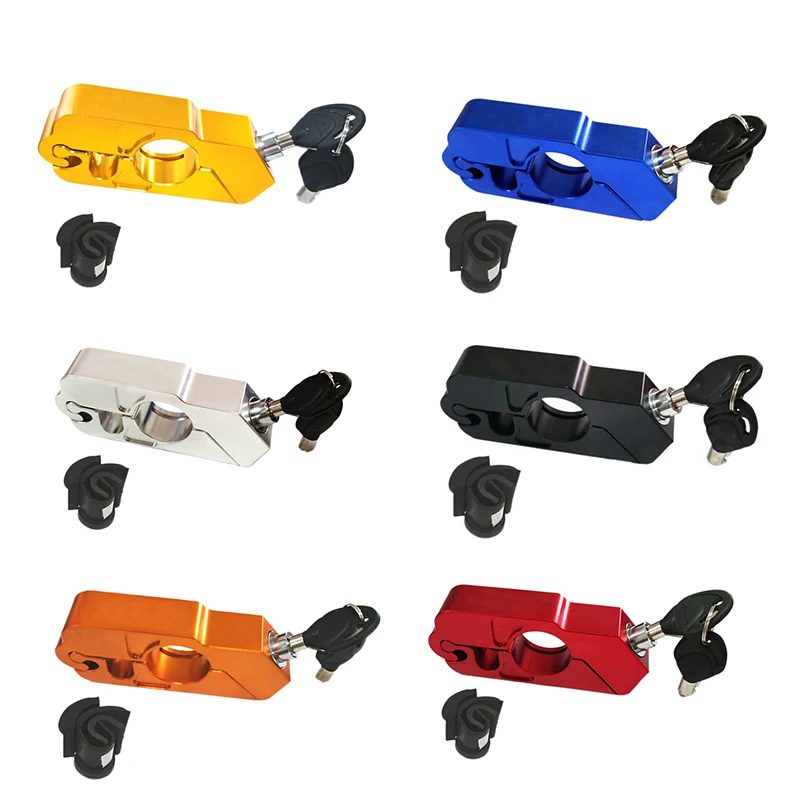 Aluminum Alloy Bike Handlebar Lock Motorcycle Anti-Theft Protection
Aluminum Alloy Bike Handlebar Lock Motorcycle Anti-Theft Protection