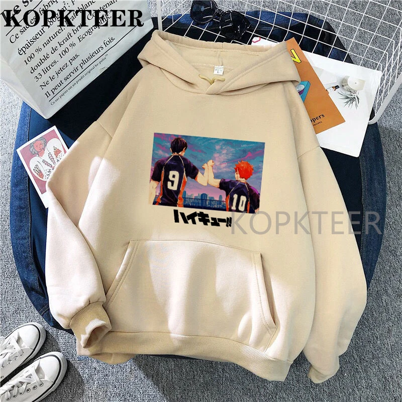 Hot Japanese Anime Haikyuu Hoodies Men Funny Karasuno Fly High Graphic Streetwear Winter Warm Fashion Unisex Sweatshirts Female
Hot Japanese Anime Haikyuu Hoodies Men Funny Karasuno Fly High Graphic Streetwear Winter Warm Fashion Unisex Sweatshirts Female