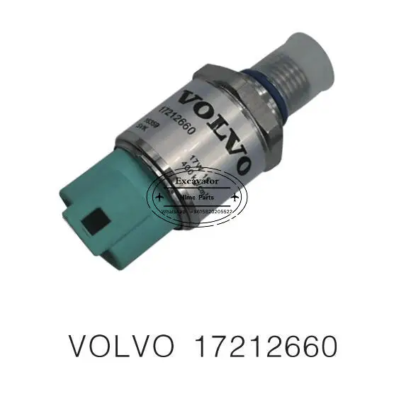 17212660 High Pressure Oil Sensor for VOLVO Diesel Engine Excavator EC210 EC290 EC360 EC460
17212660 High Pressure Oil Sensor for VOLVO Diesel Engine Excavator EC210 EC290 EC360 EC460
