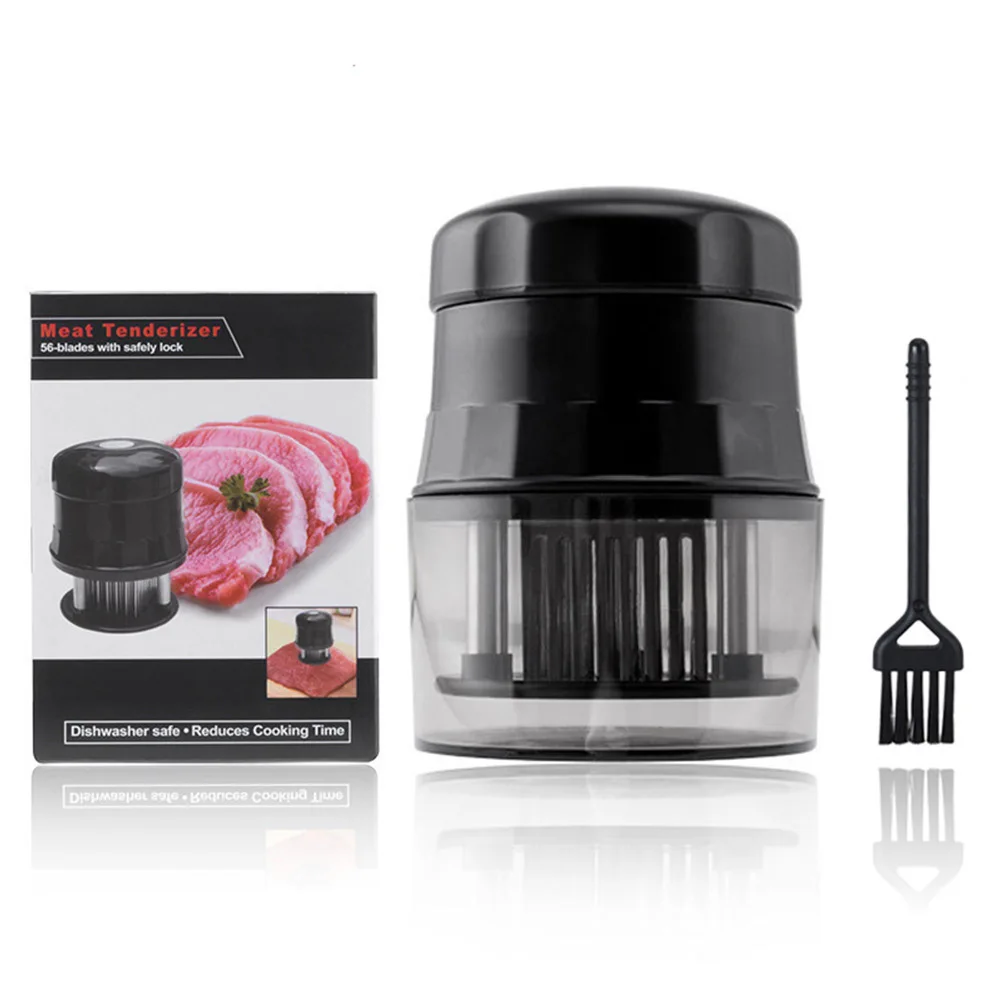 Stainless Steel Meat Hammer with Protective Cover Meat Cutter Meat Grinders Meat Tenderiser Broken Rib Needle Kitchen Utensils
Stainless Steel Meat Hammer with Protective Cover Meat Cutter Meat Grinders Meat Tenderiser Broken Rib Needle Kitchen Utensils