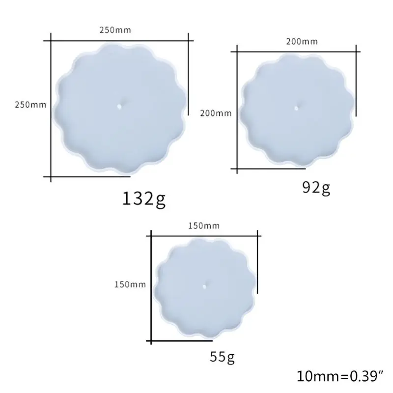 Crystal Epoxy Resin Mold 3-layer Tray Casting Silicone Mould DIY Crafts Tools
Crystal Epoxy Resin Mold 3-layer Tray Casting Silicone Mould DIY Crafts Tools