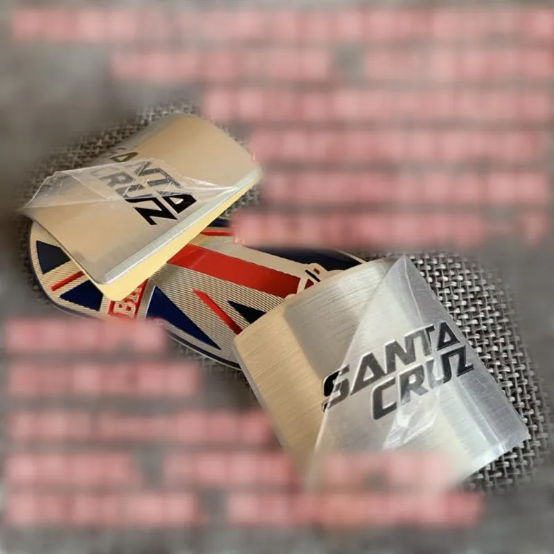 Bike Head Badge Decals Stickers FOR BMX Folding Bicycle MTB Road Bike Frame Steam Fork Sticker Aluminum Alloy
Bike Head Badge Decals Stickers FOR BMX Folding Bicycle MTB Road Bike Frame Steam Fork Sticker Aluminum Alloy