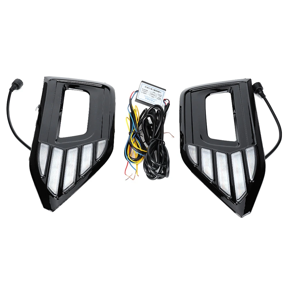 Car 3 Color Waterproof LED Daytime Running Light Turn Signal DRL Fog Lamp Left and Right
Car 3 Color Waterproof LED Daytime Running Light Turn Signal DRL Fog Lamp Left and Right