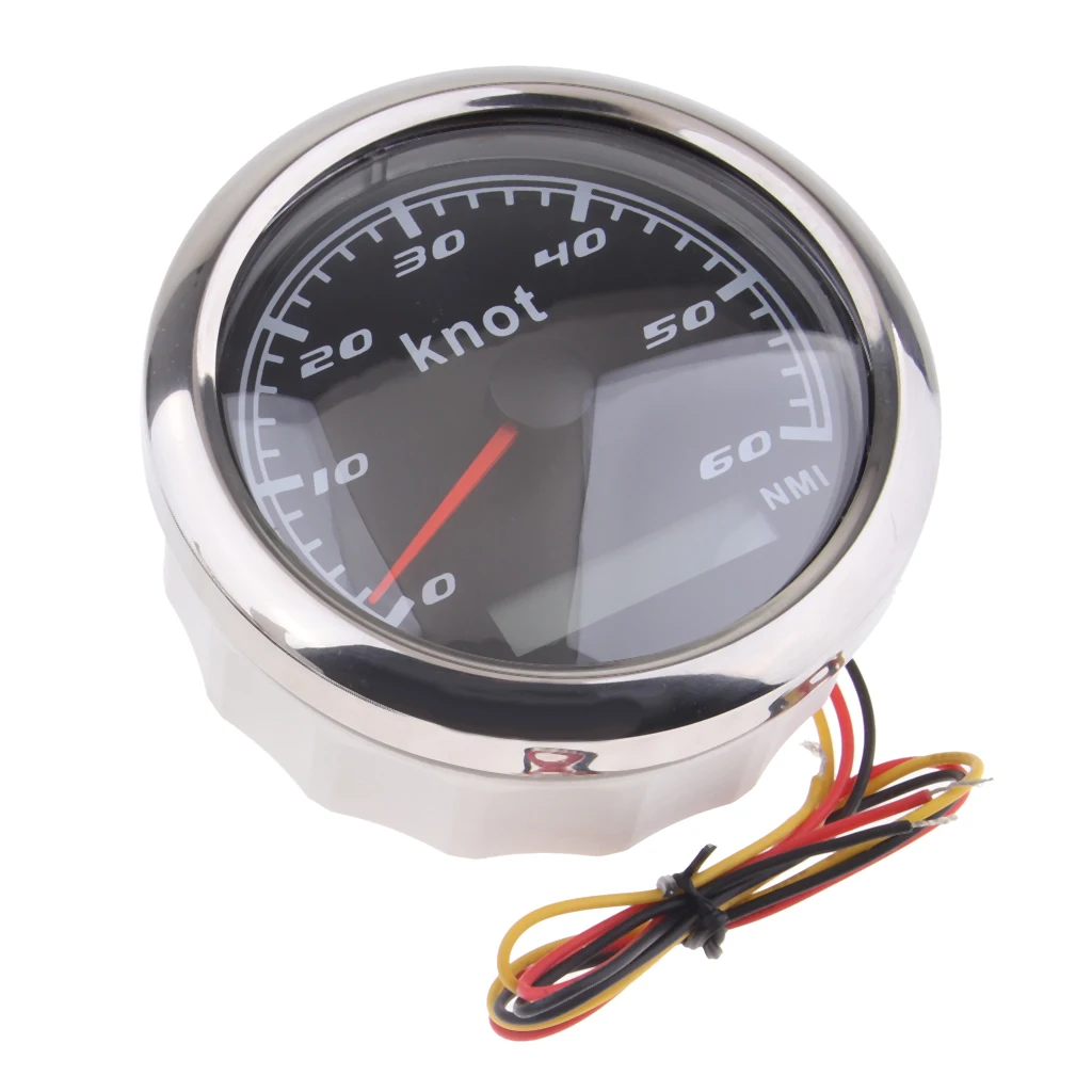 85mm 60 Knot Stainless GPS Speedometer Waterproof Digital Gauge Chrome 
85mm 60 Knot Stainless GPS Speedometer Waterproof Digital Gauge Chrome