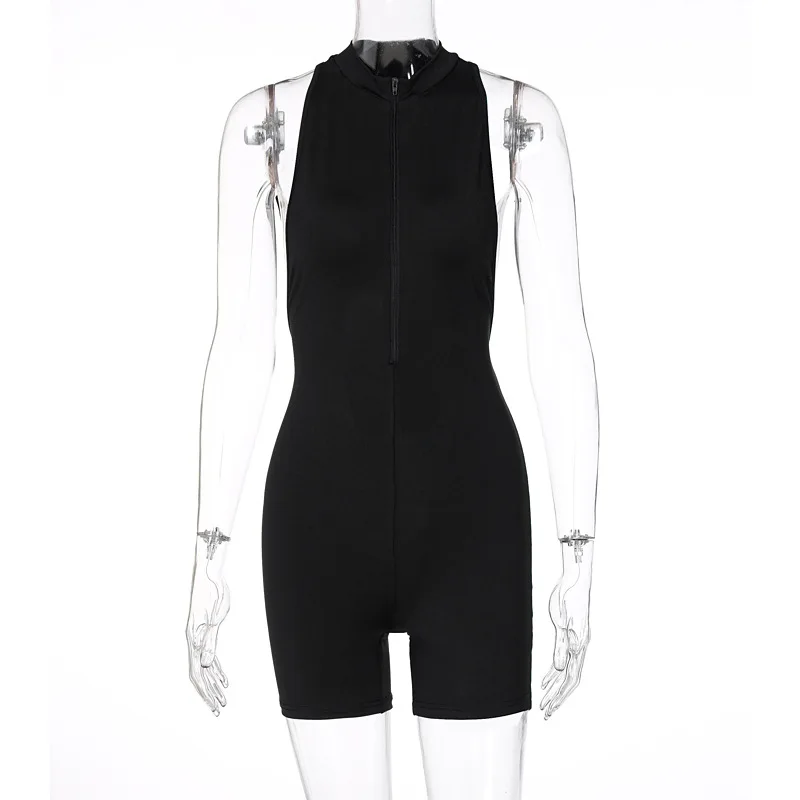 Sports Wear For Women Gym Clothes 2021 Sexy Backless Playsuit Sleeveless Zipper Romper Summer 2021 Ladies Workout Jumpsuit Short
Sports Wear For Women Gym Clothes 2021 Sexy Backless Playsuit Sleeveless Zipper Romper Summer 2021 Ladies Workout Jumpsuit Short