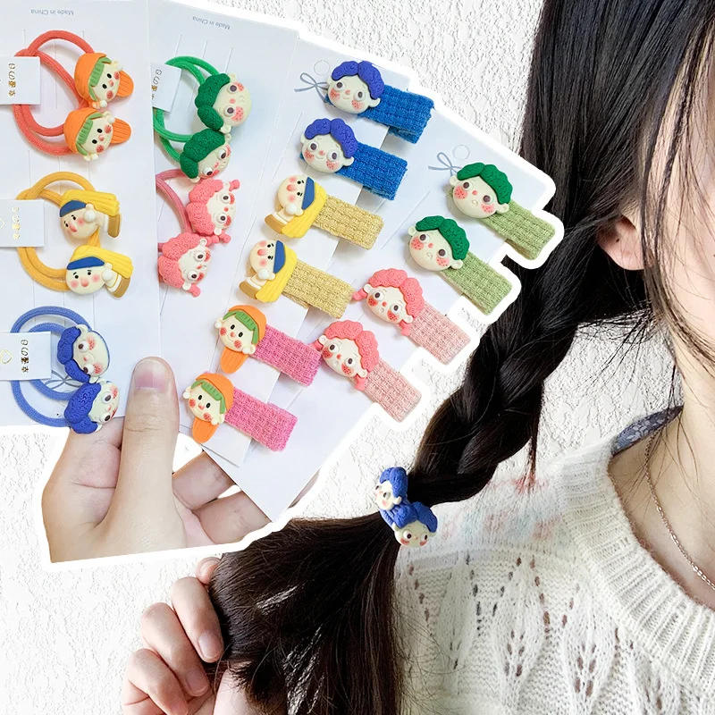 2pcs/lot Girls Cute Cartoon Girl and boy Children Hairpins Lovely Baby Hair Clips Barrettes Headband For Kids Hair Accessories
2pcs/lot Girls Cute Cartoon Girl and boy Children Hairpins Lovely Baby Hair Clips Barrettes Headband For Kids Hair Accessories