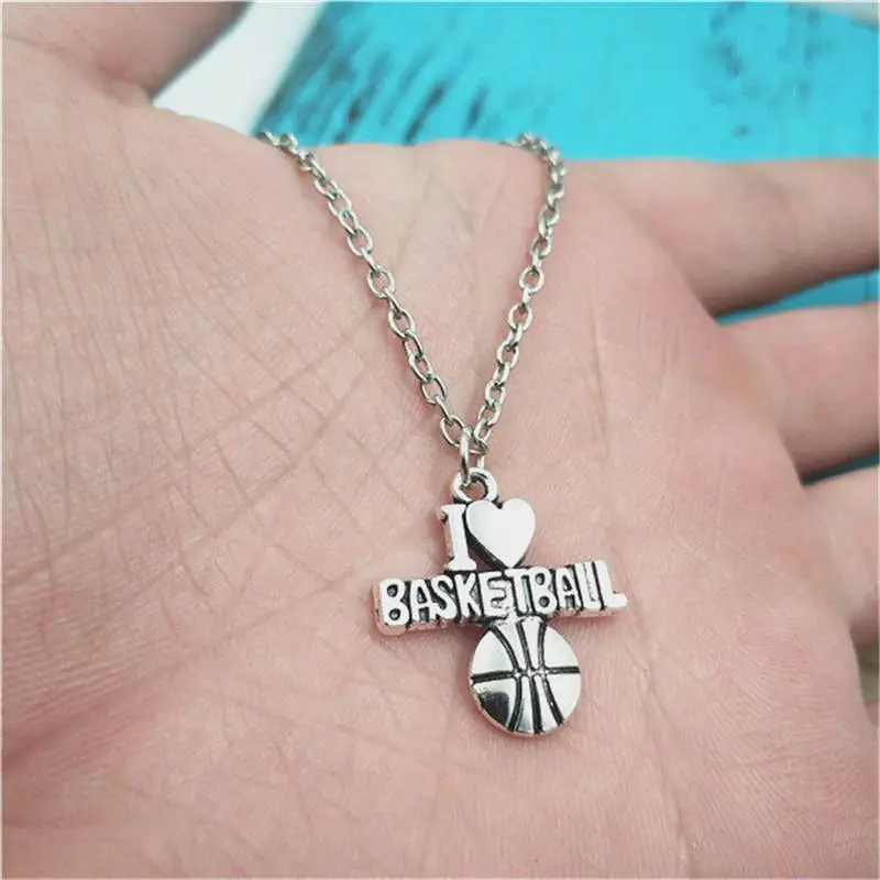 I Love Basketball Charm Creative Chain Necklace Women Pendants Fashion Jewelry Accessory ,Friend Gifts Necklace Women
I Love Basketball Charm Creative Chain Necklace Women Pendants Fashion Jewelry Accessory ,Friend Gifts Necklace Women