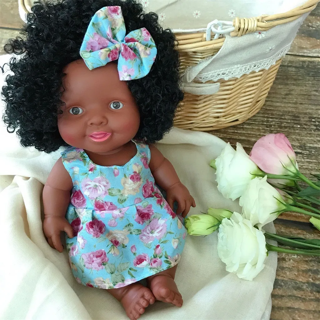 Симулятор сна африканская кукла игрушка черная с Bb свистком лучший подарок