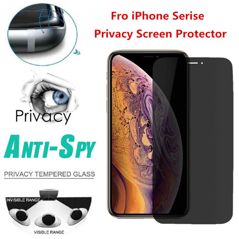 Полноэкранное защитное закаленное стекло для iPhone 13 12 11 Pro XS MAX X XR 7 8Plus | Мобильные