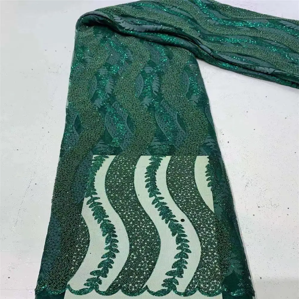 2020 Royal Blue Lace Fabric High Quality African French Lace Fabric With Sequins Nigerian Laces For Sewging Party
2020 Royal Blue Lace Fabric High Quality African French Lace Fabric With Sequins Nigerian Laces For Sewging Party