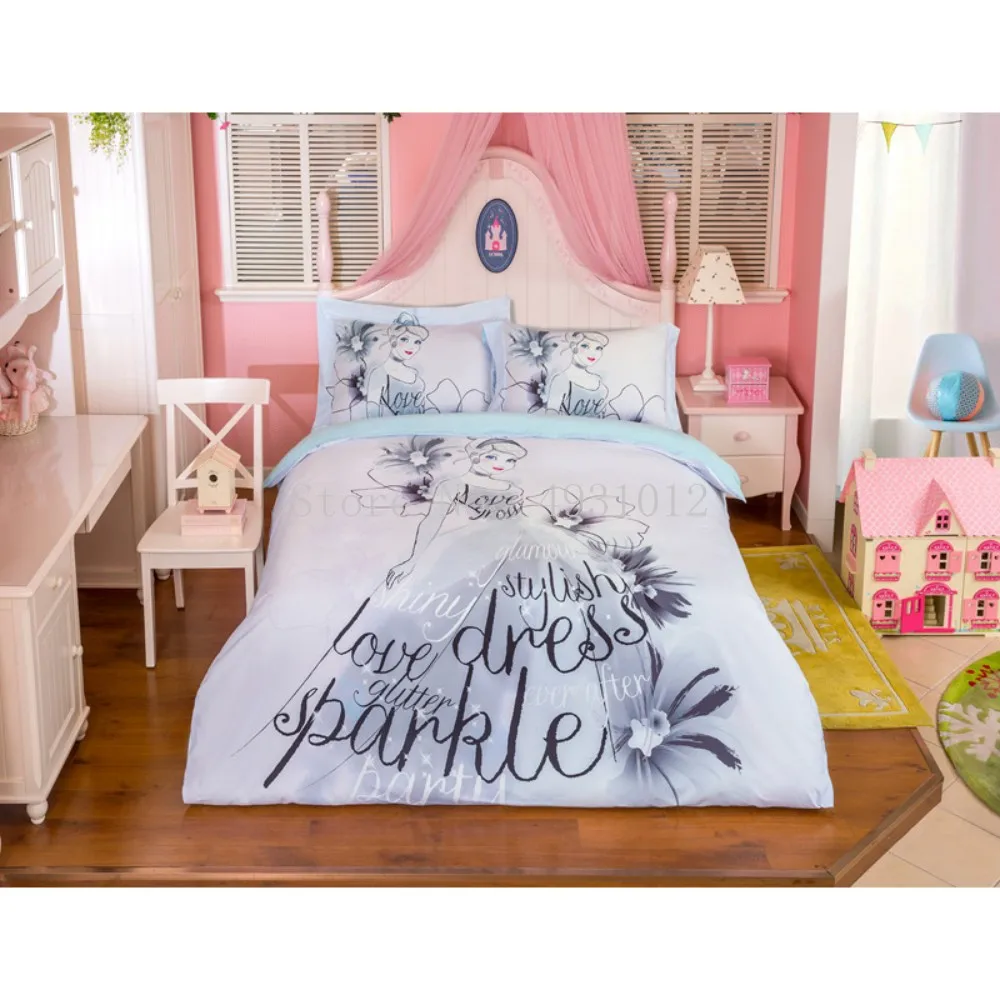 Disney Princess Cinderella Sofia 3D Printed Cream Bedding Set for Girls Children Birthday Gift Cotton Duvet Cover Pillowcase
Disney Princess Cinderella Sofia 3D Printed Cream Bedding Set for Girls Children Birthday Gift Cotton Duvet Cover Pillowcase