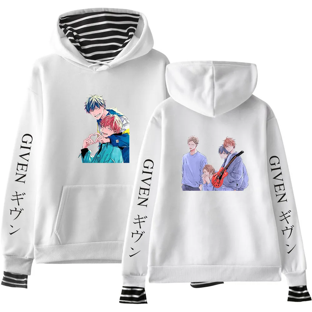 Given Hoodies Pullover Anime Given Manga Music Mafuyu Personality New Printed Women Streetwear Fashion Autumn Hooded Sweatshirts 
Given Hoodies Pullover Anime Given Manga Music Mafuyu Personality New Printed Women Streetwear Fashion Autumn Hooded Sweatshirts