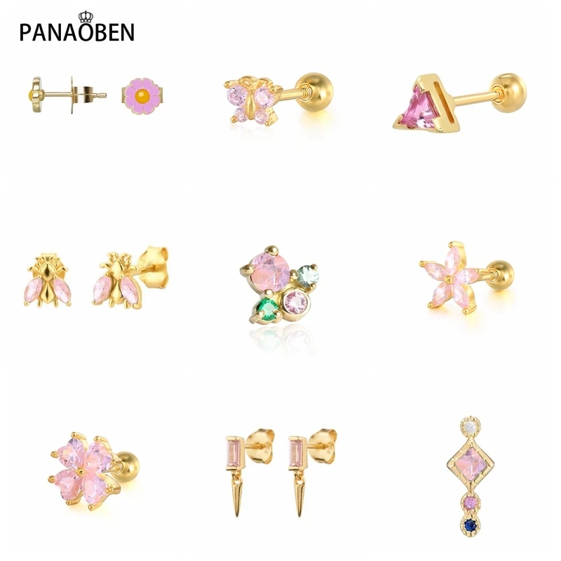 Женские серьги из серебра 925 пробы, с фианитом 
Женские серьги из серебра 925 пробы, с фианитом