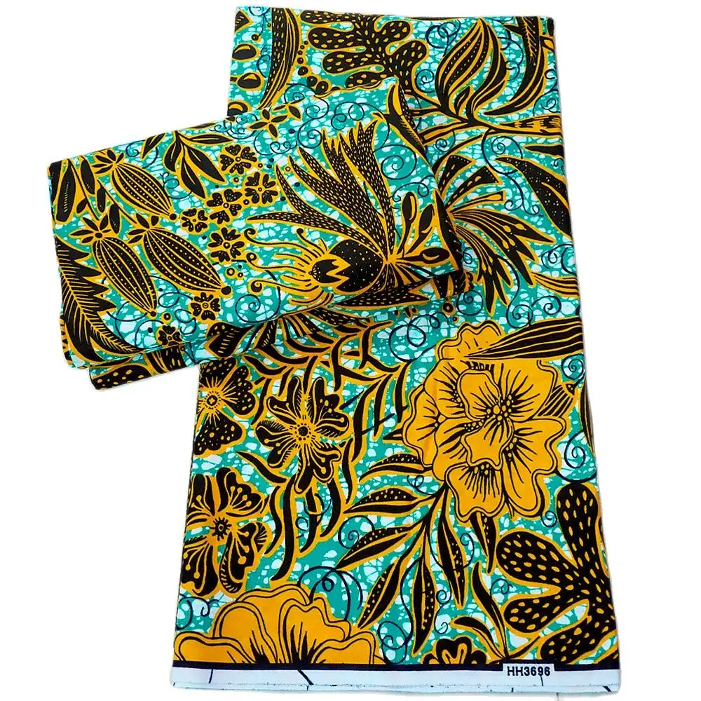 African Wax Printed Fabric Patchwork For Dress Sewing Crafts DIY Material cotton Tissu High Quality Africa Pagne 6yard/pcs
African Wax Printed Fabric Patchwork For Dress Sewing Crafts DIY Material cotton Tissu High Quality Africa Pagne 6yard/pcs