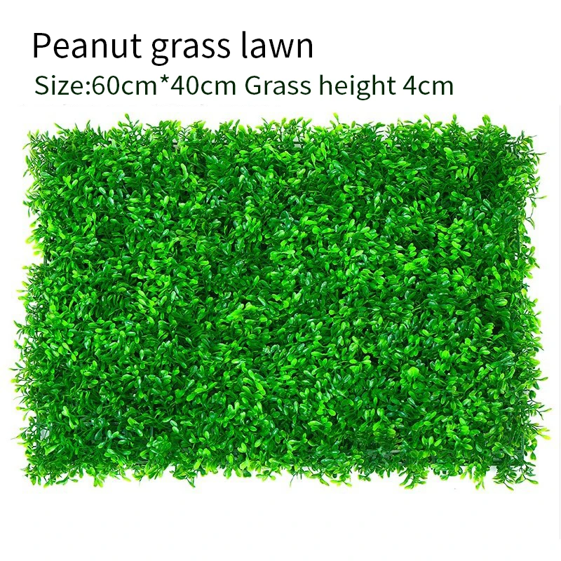 40x60CM Artificial Turf Plant Lawn Board Plastic Lawn Enclosure False Decorative Wall Home Garden Outdoor Interior Decoration
40x60CM Artificial Turf Plant Lawn Board Plastic Lawn Enclosure False Decorative Wall Home Garden Outdoor Interior Decoration