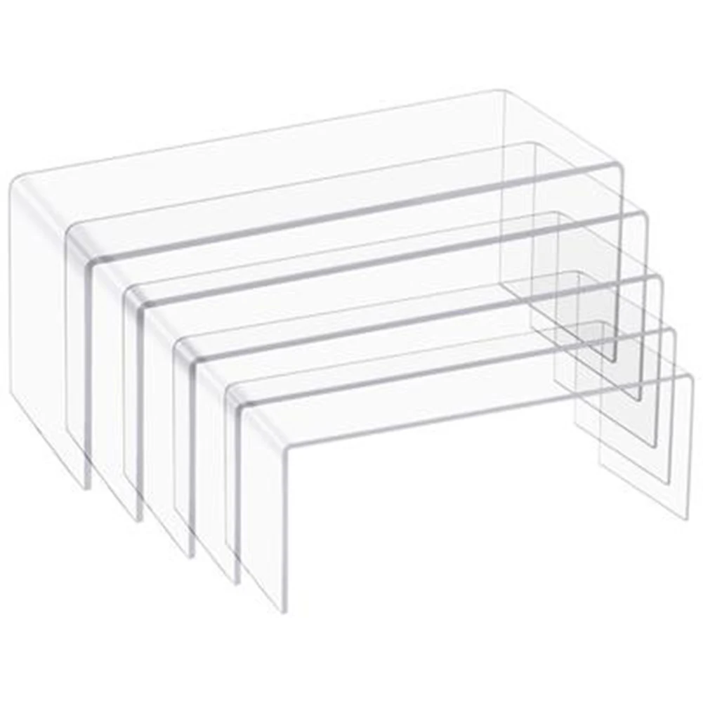 5pcs Transparent Display Stands Acrylic Earrings Bracelet Storage Shelf Jewelry Display Holder Ear Stud Stand Jewelry Organizer
5pcs Transparent Display Stands Acrylic Earrings Bracelet Storage Shelf Jewelry Display Holder Ear Stud Stand Jewelry Organizer