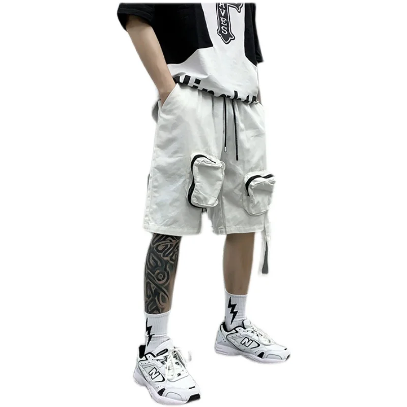 2021 Solid Men's Shorts Summer Mens Beach Shorts Pocket Black Hip Hop Streetwear Casual Male Sportswear Shorts Homme Clothing
2021 Solid Men's Shorts Summer Mens Beach Shorts Pocket Black Hip Hop Streetwear Casual Male Sportswear Shorts Homme Clothing