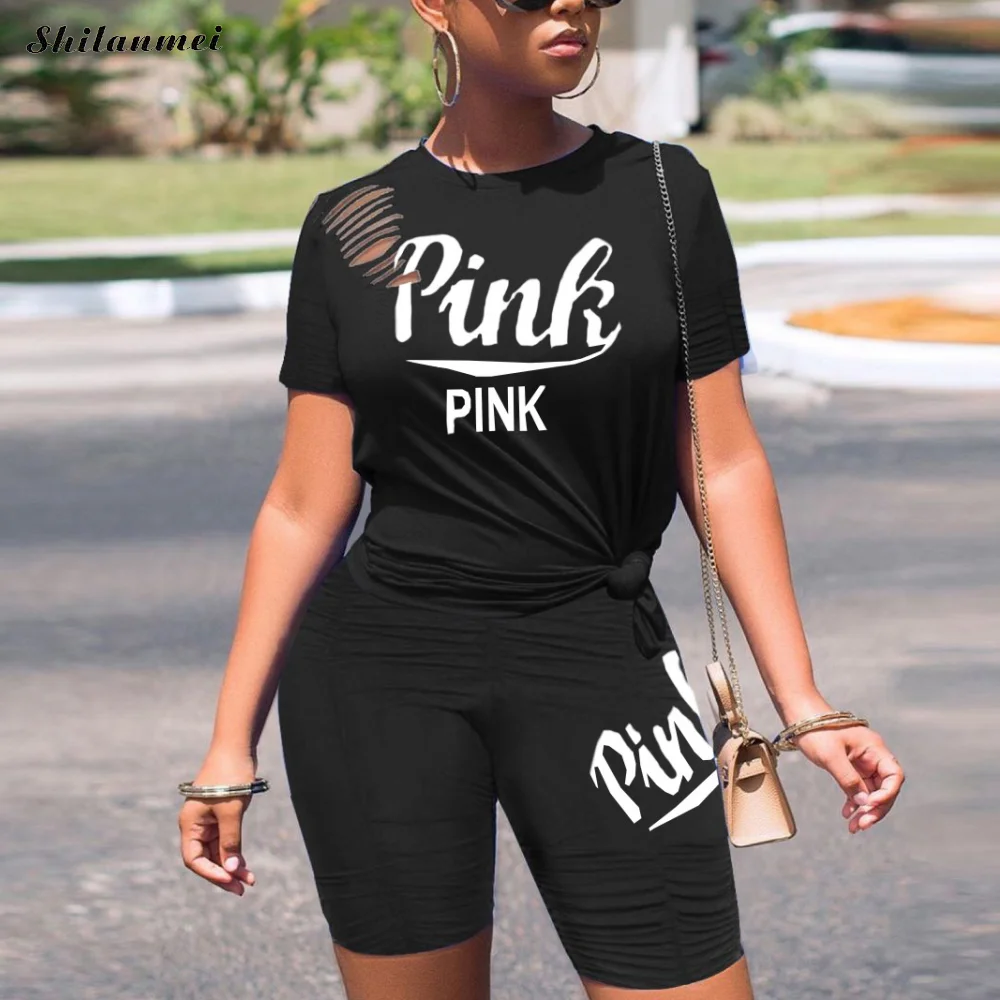 Casual Set Women Short Sleeve O-Neck Pullover T-Shirt Sheath Elastic Shorts Loose Two Piece Set Female Summer Streetwear 2022
Casual Set Women Short Sleeve O-Neck Pullover T-Shirt Sheath Elastic Shorts Loose Two Piece Set Female Summer Streetwear 2022