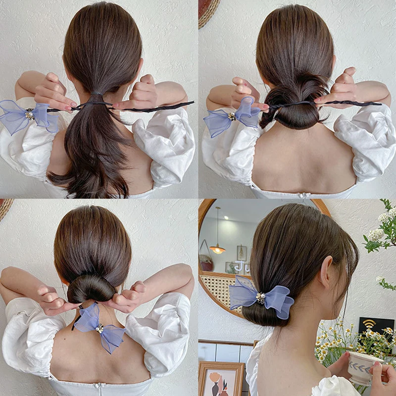 1Pc DIY Flower Donut Maker Tools Women Elegant Hair Accessories Fashion Simple Foldable Barrette Braider Twist Sweet Headwear
1Pc DIY Flower Donut Maker Tools Women Elegant Hair Accessories Fashion Simple Foldable Barrette Braider Twist Sweet Headwear