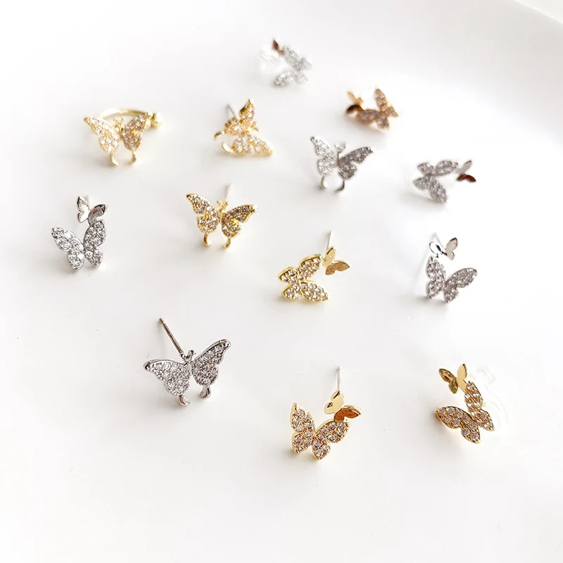 MENGJIQIAO Fashion Cute Rhinestone Gold Color Butterfly Stud Earrings for Women No Piercing Fake Cartilage Earring Gifts
MENGJIQIAO Fashion Cute Rhinestone Gold Color Butterfly Stud Earrings for Women No Piercing Fake Cartilage Earring Gifts