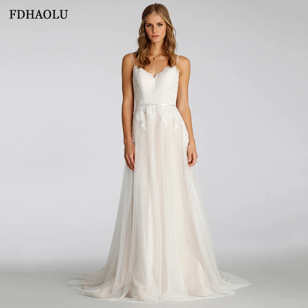 FDHAOLU FU60 Новое поступление на тонких бретелях с v-образным вырезом Свадебное платье с аппликациями и открытой спиной сексуальное ТРАПЕЦИЕВИД...
FDHAOLU FU60 Новое поступление на тонких бретелях с v-образным вырезом Свадебное платье с аппликациями и открытой спиной сексуальное ТРАПЕЦИЕВИД...