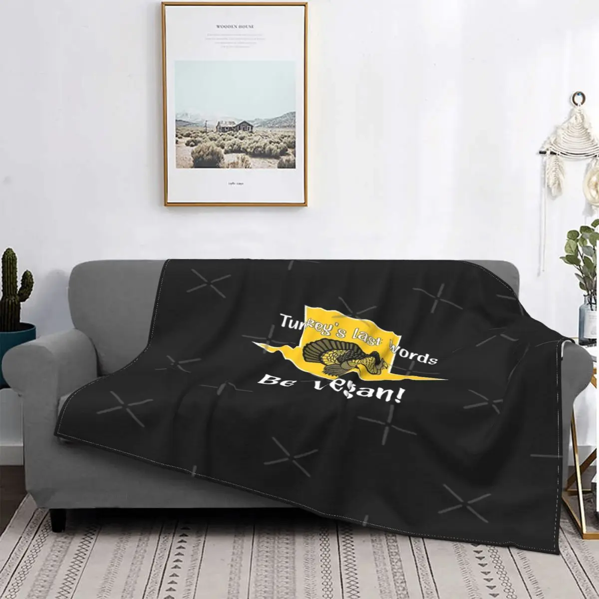 Las últimas palabras de Turquía-Be Vegan - 1 manta, colcha de cama a cuadros, ropa de cama, mantas a cuadros, ropa de cama y fun
Las últimas palabras de Turquía-Be Vegan - 1 manta, colcha de cama a cuadros, ropa de cama, mantas a cuadros, ropa de cama y fun