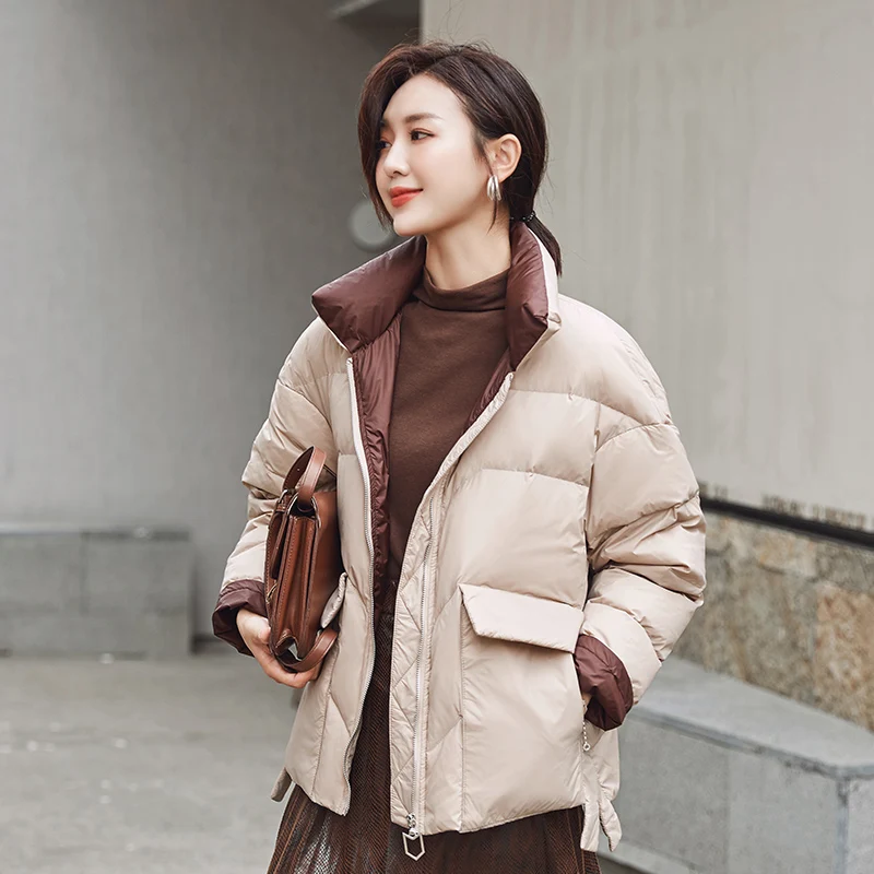 New 2021 Winter 90% Ultra Light White Duck Down Jacket Women Loose Down Coat Warm Parkas Female Warm Women Jacket Snow Outwear
New 2021 Winter 90% Ultra Light White Duck Down Jacket Women Loose Down Coat Warm Parkas Female Warm Women Jacket Snow Outwear