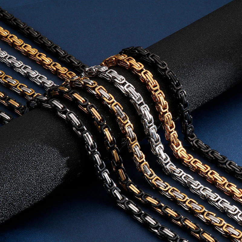 HAOYI Stainless Steel Link Chain Necklace For Men Fashion Punk Hip Hop Rock Jewelry Gift
HAOYI Stainless Steel Link Chain Necklace For Men Fashion Punk Hip Hop Rock Jewelry Gift