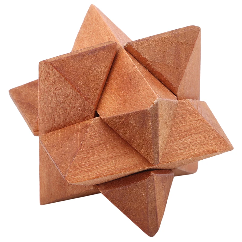 6 Pcs/Set New Design Brain Teaser Kong Ming Lock 3D Wooden Interlocking Burr Puzzles Game Toy Learning Education Puzzle Toys
6 Pcs/Set New Design Brain Teaser Kong Ming Lock 3D Wooden Interlocking Burr Puzzles Game Toy Learning Education Puzzle Toys