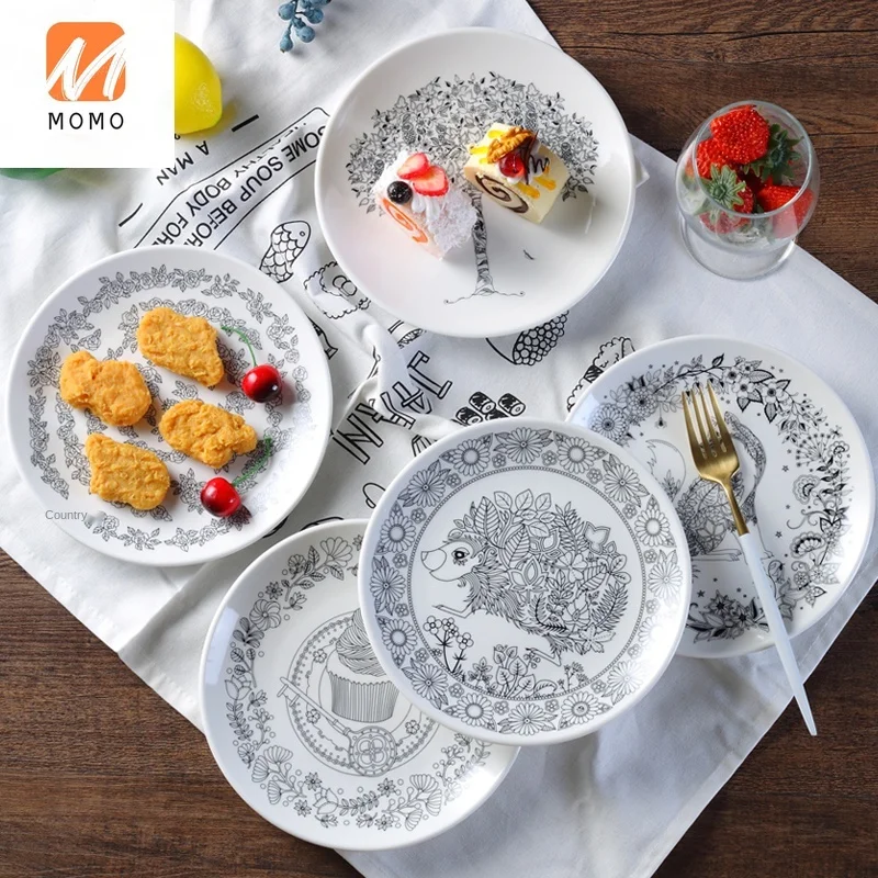 Creative Animal Western Cuisine Plate Steak Plate Fruit Plate Dessert Cake Plate Plate Dish Ceramic Plate
Creative Animal Western Cuisine Plate Steak Plate Fruit Plate Dessert Cake Plate Plate Dish Ceramic Plate