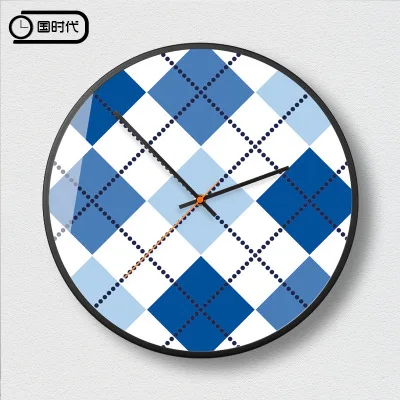 Blue Check Wall Clock Luxury Nordic Fashion Simple Clock Wall Bedroom Living Room Relogio De Parede Wall Clock Minimalist AA50WC
Blue Check Wall Clock Luxury Nordic Fashion Simple Clock Wall Bedroom Living Room Relogio De Parede Wall Clock Minimalist AA50WC