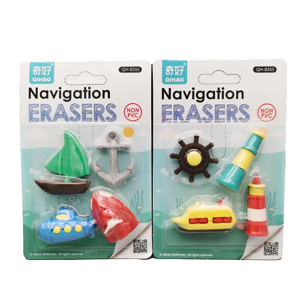 Maritime fun eraser detachable three-dimensional modeling DIY puzzle boy gift
Maritime fun eraser detachable three-dimensional modeling DIY puzzle boy gift